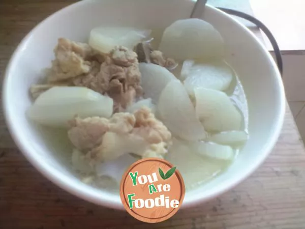 After June 1, cook a big bone soup with white radish