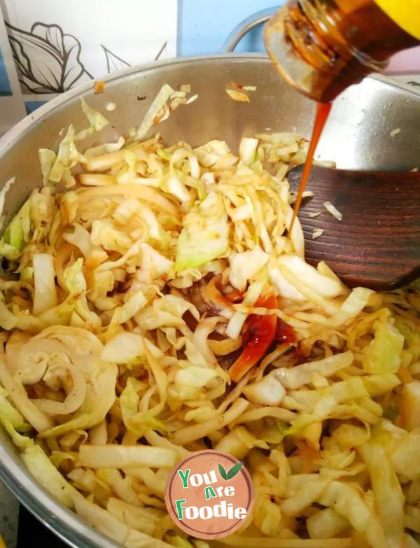 Fried cabbage