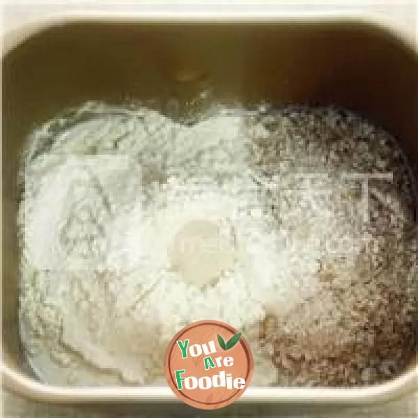 Practice of whole wheat bread (one button whole wheat bread in bread machine)