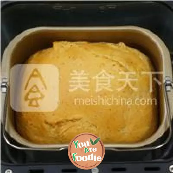 Practice of whole wheat bread (one button whole wheat bread in bread machine)