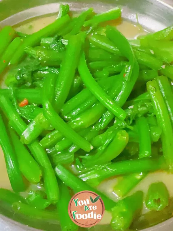 Fermented bean curd melon seedlings