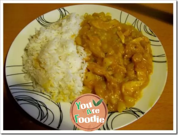 Indian chicken curry