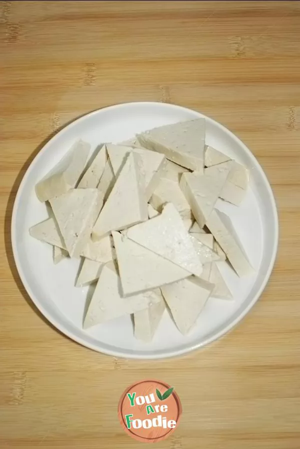 Spicy tofu slices