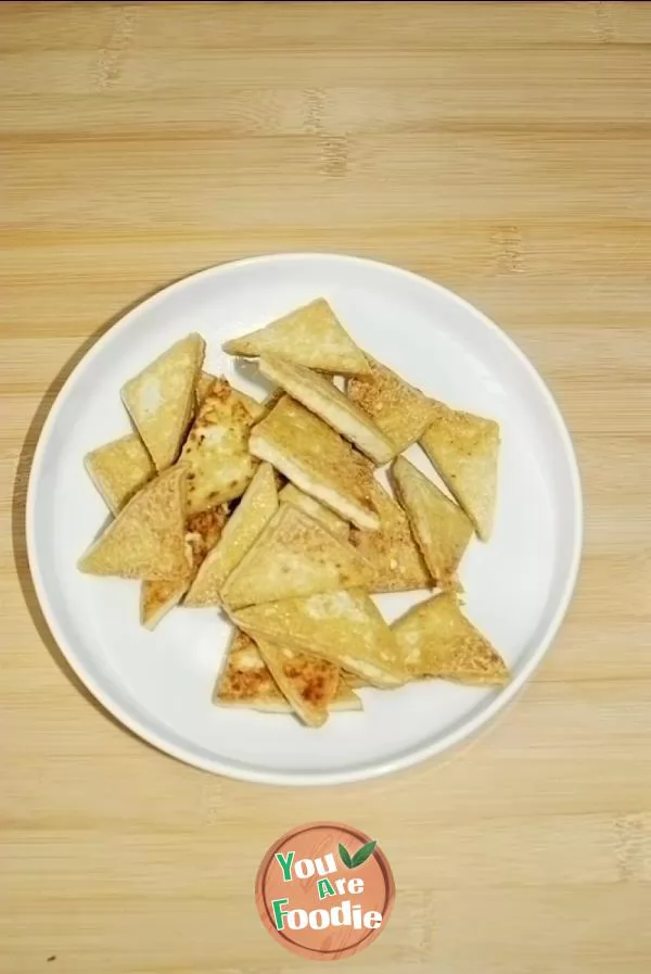 Spicy tofu slices