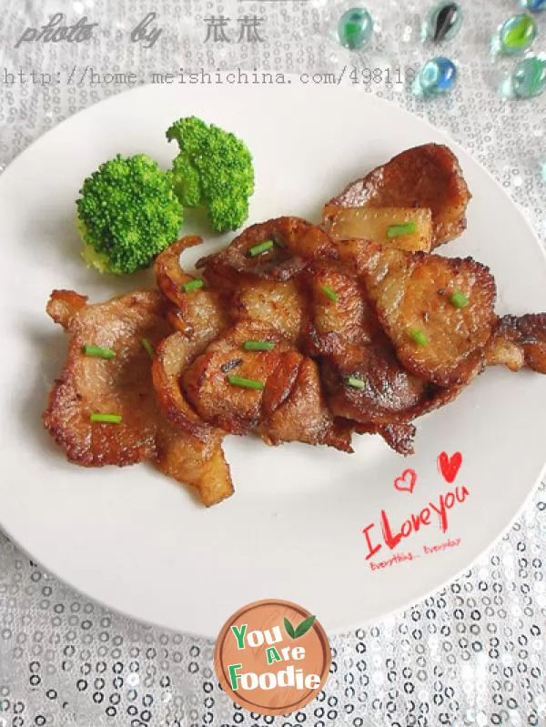 [home style version] fried pork slices