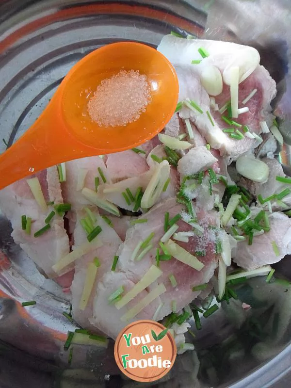 [home style version] fried pork slices