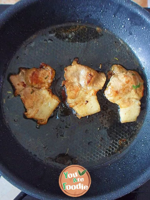[home style version] fried pork slices