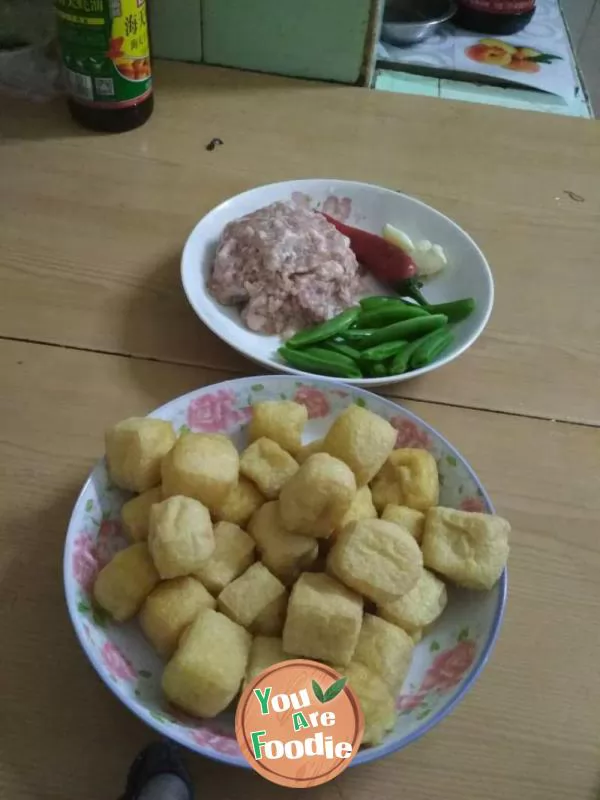 Braised meat with Tofu