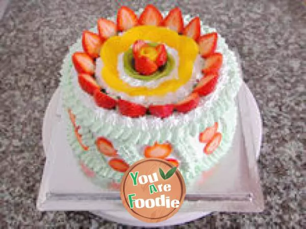 [fruit cake] - not only birthday cake