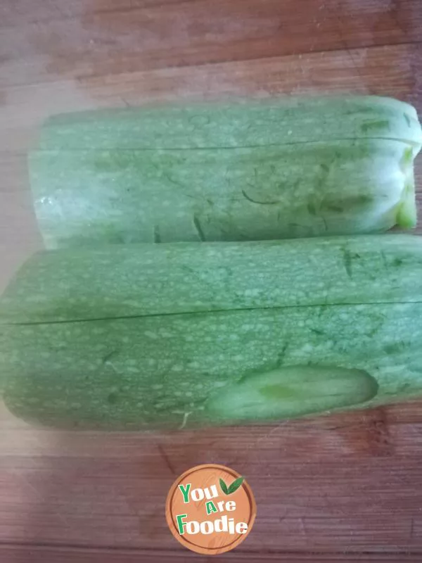 Steamed gourd and melon