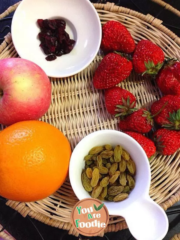 Simple strawberry salad