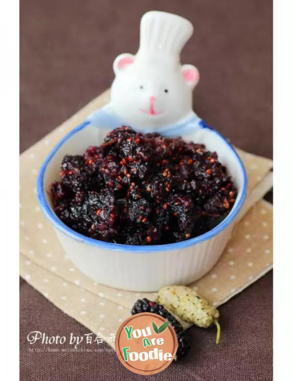 [different ways to eat fruit] mulberry jam