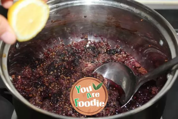 [different ways to eat fruit] mulberry jam