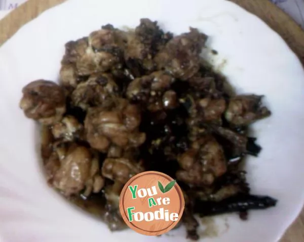 Simplified Sichuan spicy chicken