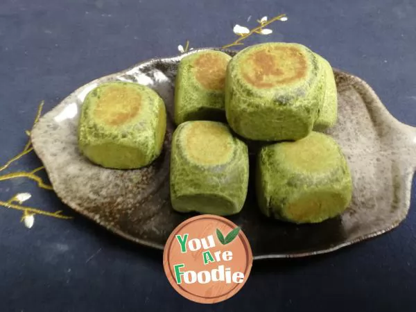 The fifth Matcha flavor recipe, the tutorial of wanghong Matcha Mashu Xiandou cake, is so simple to make by yourself