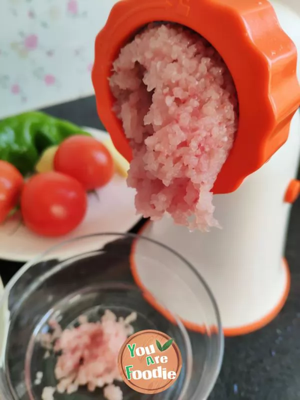 Homemade fish ball soup