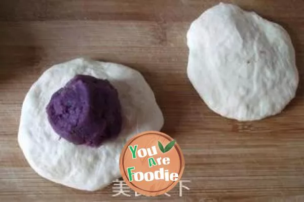 Purple potato bread