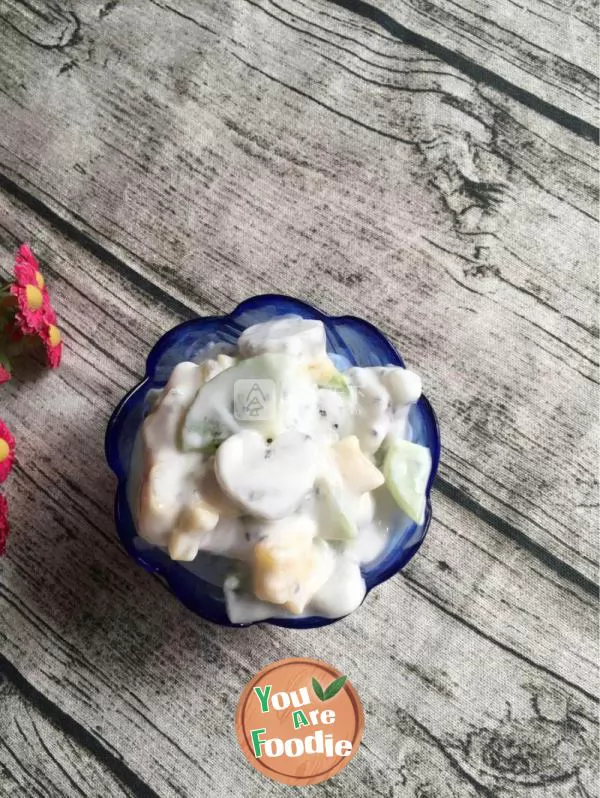 Fruit yogurt salad