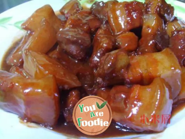 Braised pork with preserved bean curd