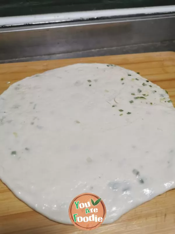 Scallion thousand layer pancake