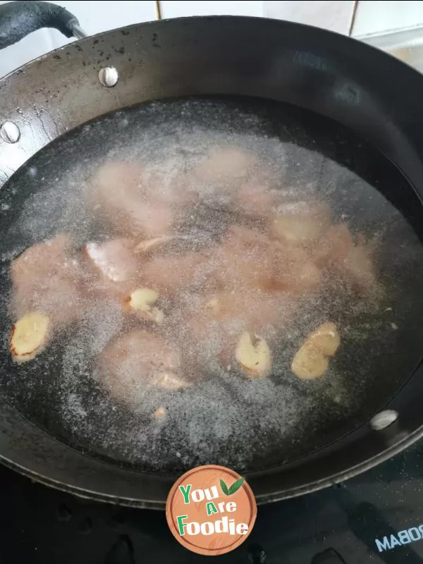 Potato and corn spareribs soup