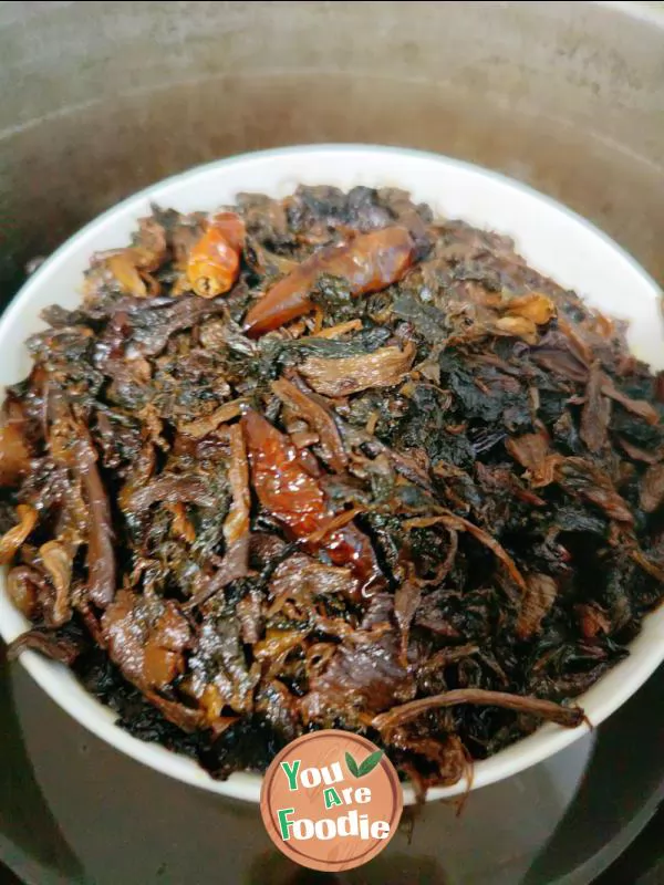 Braised Pork with Preserved Vegetable in Soya Sauce