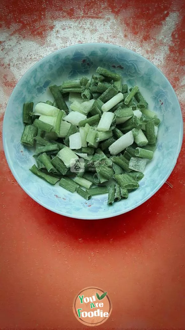 Fried vermicelli with cabbage