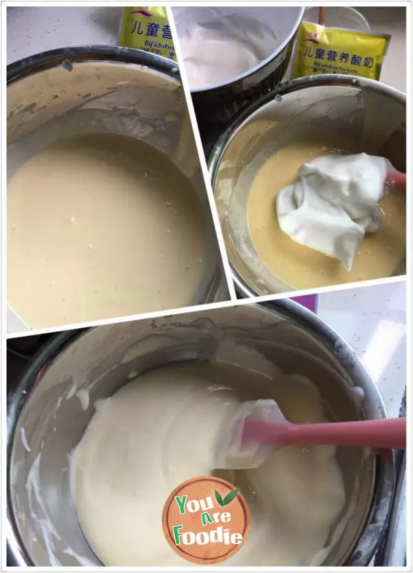 Oil free yogurt chimney cake