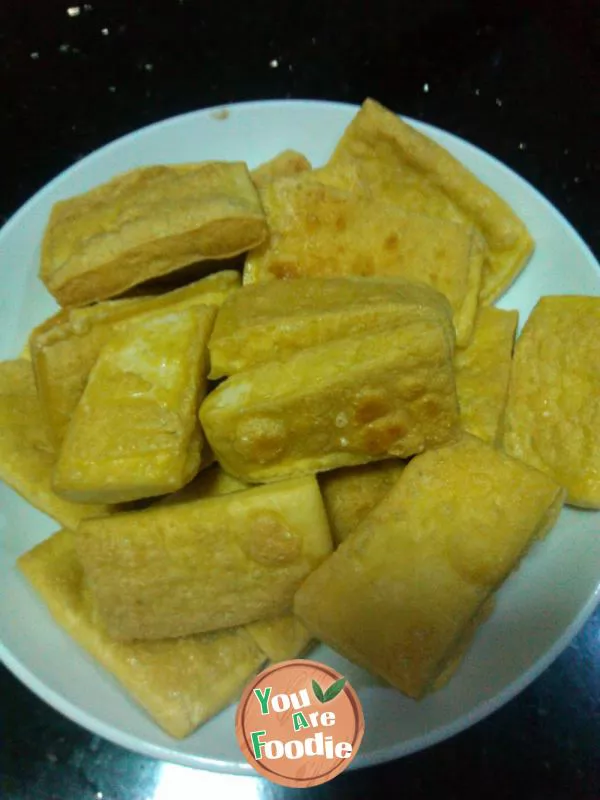 Fried tofu