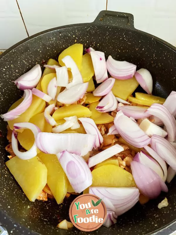 Dry pan potato chips