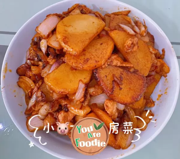 Dry pan potato chips
