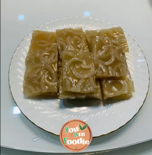 Pig skin jelly