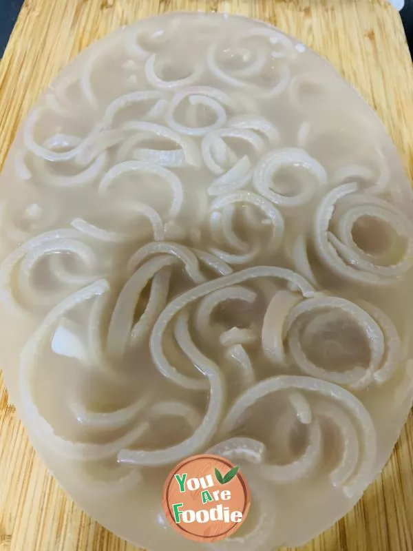 Pig skin jelly