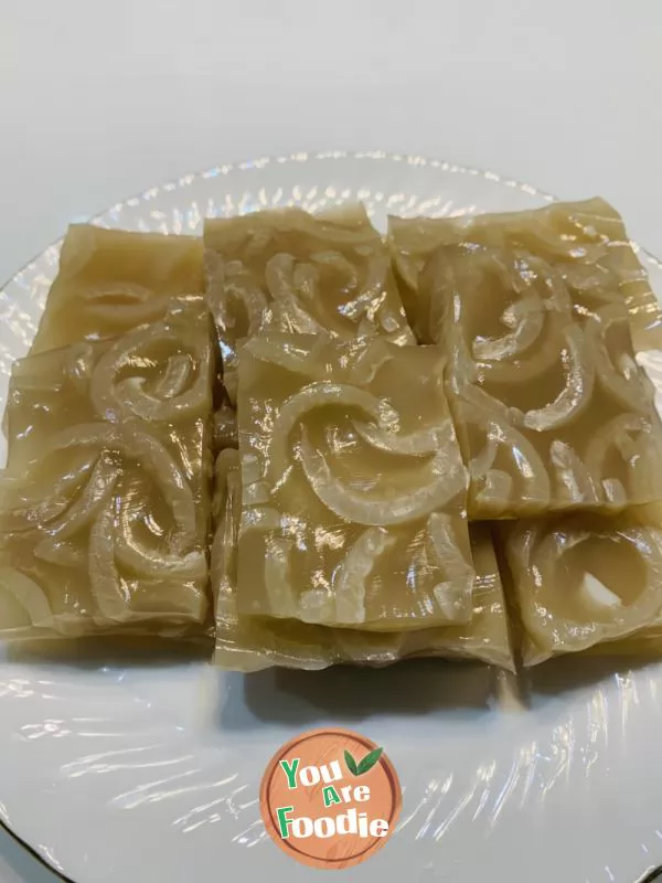 Pig skin jelly