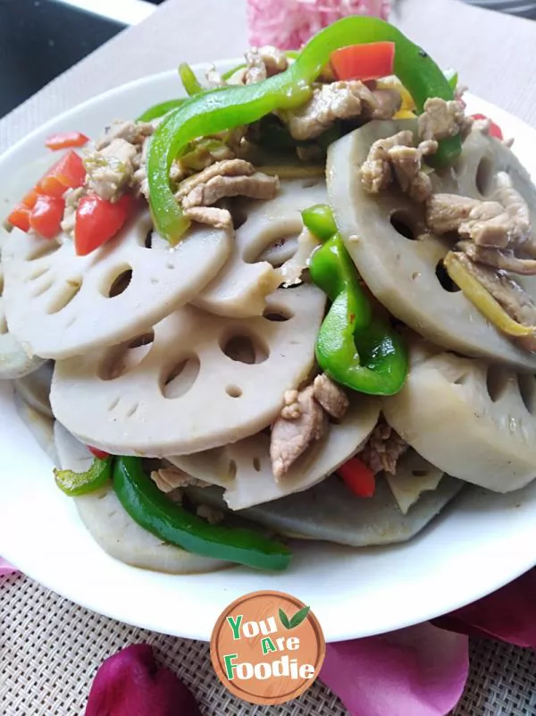 Stir-fried-lotus-root-slices