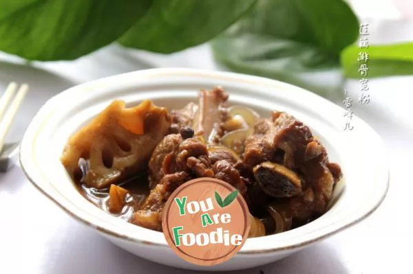 [Shandong] lotus root spareribs noodles