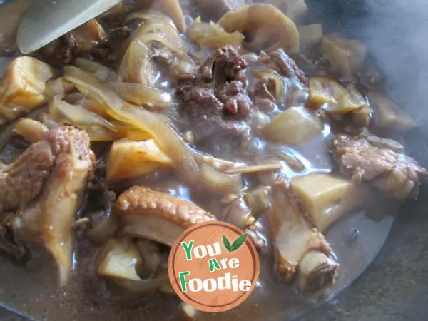 [Shandong] lotus root spareribs noodles