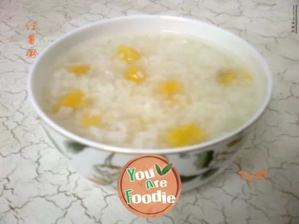 Sweet potato porridge