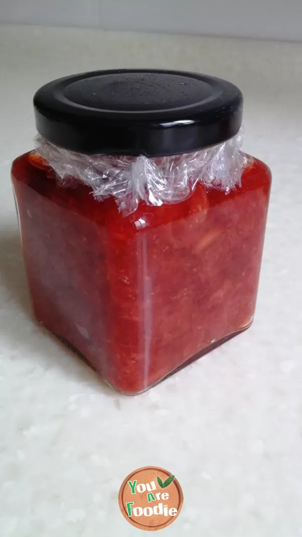 Sour sweet strawberry jam