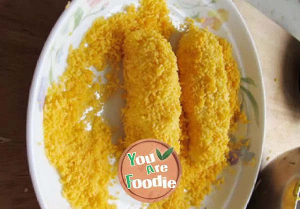 {golden potato finger} (croquette potato)