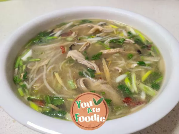 Hot and Sour Shredded Tripe Soup