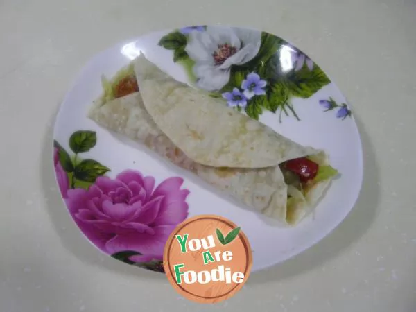 Challenge KFC - Mexican chicken roll