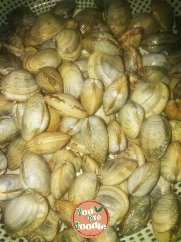 Garlic flavored clam