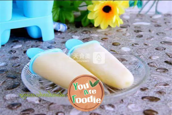 Mung bean popsicle