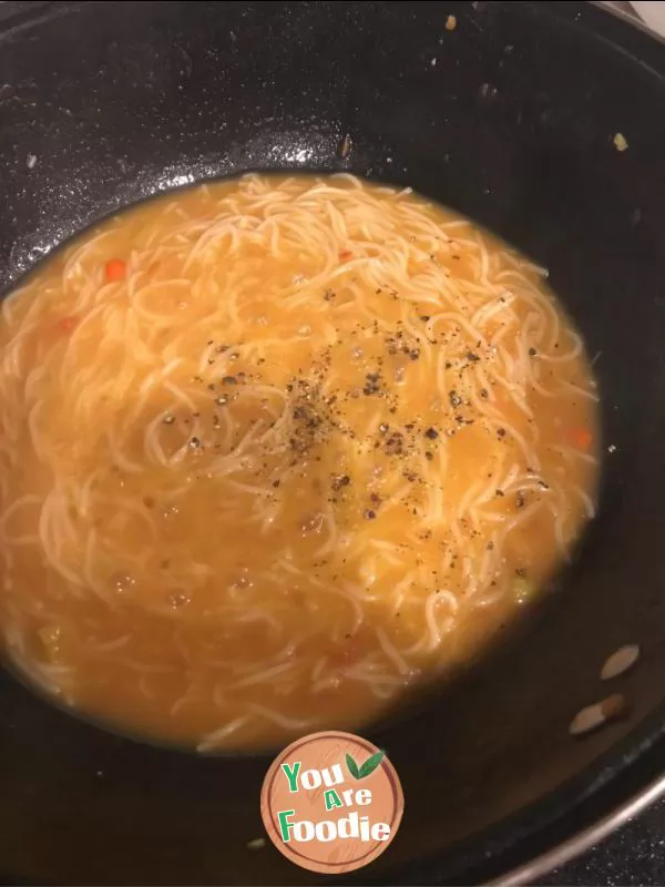 Lazy rice noodles
