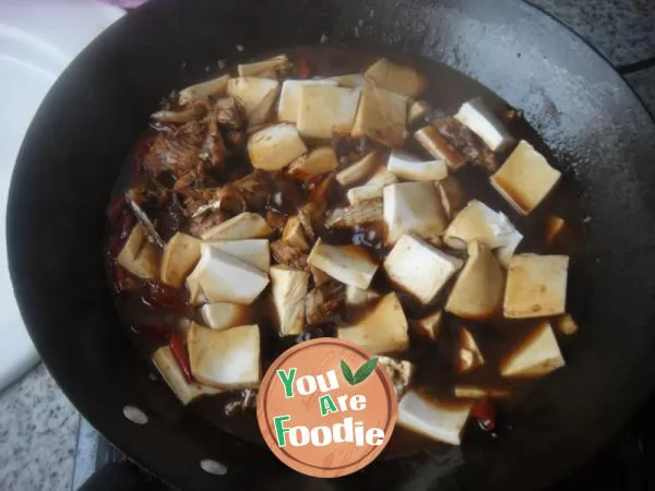 Braised Grasscarp and tofu