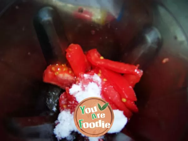 Heat clearing and pressure reducing honey tomato juice
