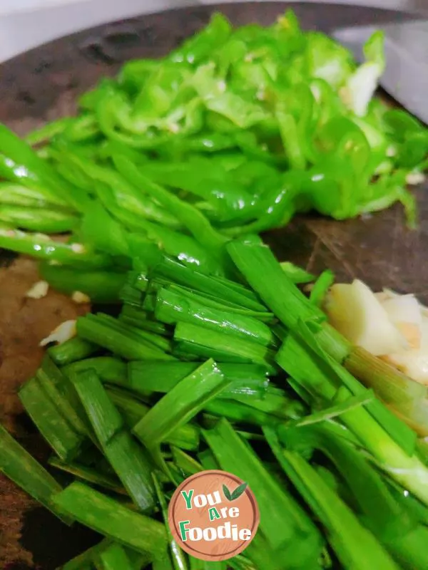 Sauteed Shredded Pork with Green Pepper