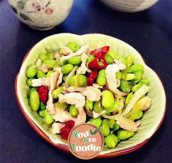 Fried-shredded-pork-with-green-bean-and-mustard