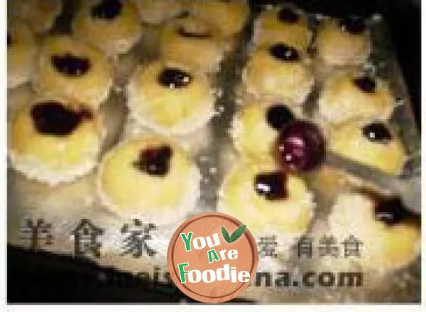 Blueberry ball cake